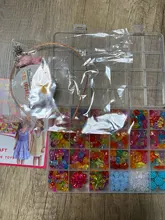 Cuentas hechas a mano DIY de 24 rejillas, juguetes para niños con accesorios, conjunto de pulseras tejidas para niña, fabricación de joyas, juguetes creativos, regalo para niños