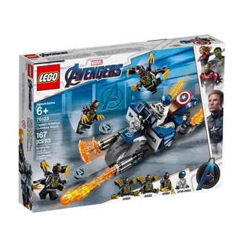 

LEGO Marvel Avengers Captain America: Outriders Attack 76123 Building Kit (167 Pieces)