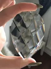 Chandelier-Lamp Hanging-Ornament Crystal-Prism-Pendant Glass Teardrop Faceted Diy Suncatcher