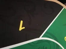 Tablecloth Poker-Accessory Board-Game Rubber Texas-Holdem Casino with Flower-Pattern