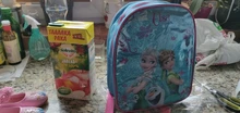 Disney 3 unids/set niños de dibujos animados de las niñas Elsa princesa mochilas lindo niños mochilas de los niños de la escuela bolsa