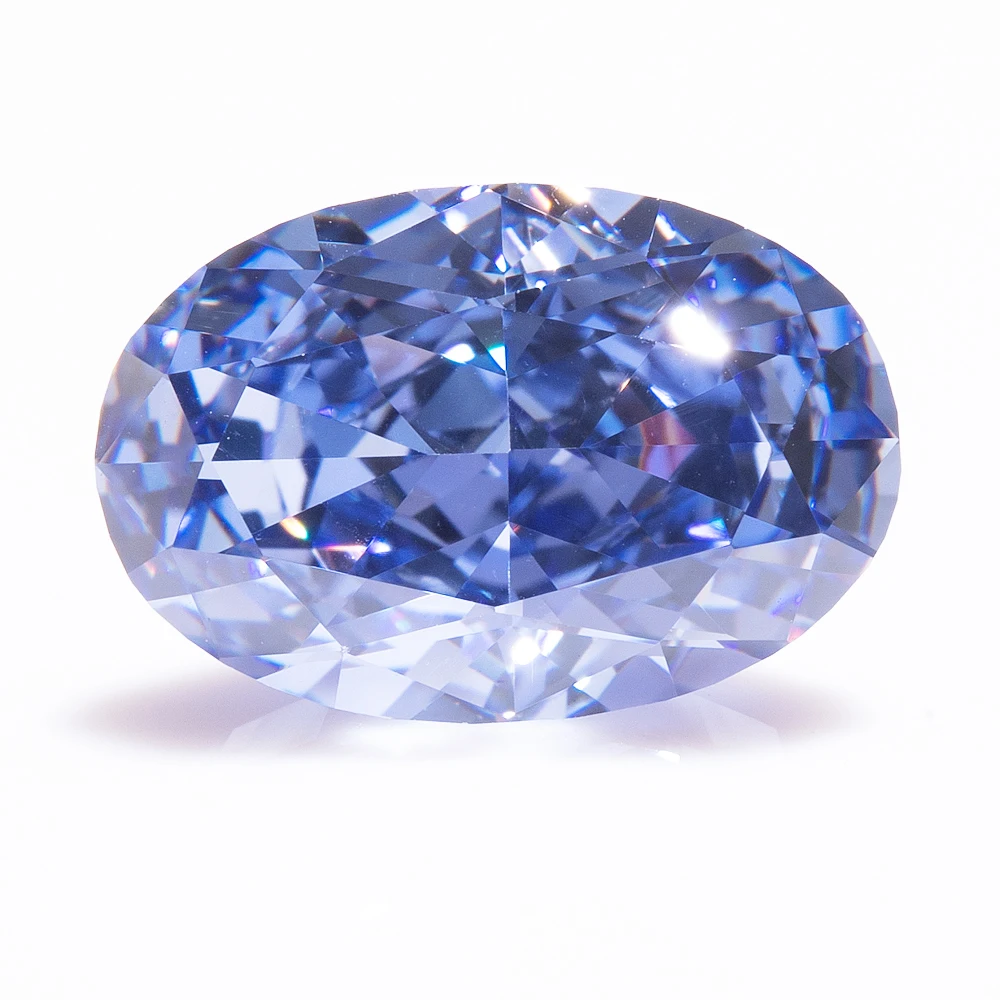 

Zirconia 4x6-6x9mm VVS1 Crushed Ice Oval Cut Loose Gemstone Factory