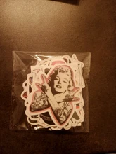 VANMAXX 50 Uds chicas pegatinas de grafiti calcomanía de vinilo a prueba de agua para casco para portátil equipaje de bicicleta