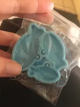 Etiqueta colgante para mascotas, molde de silicona para manualidades, artesanías, herramientas de fundición de joyería, colgantes, molde de resina Epoxy