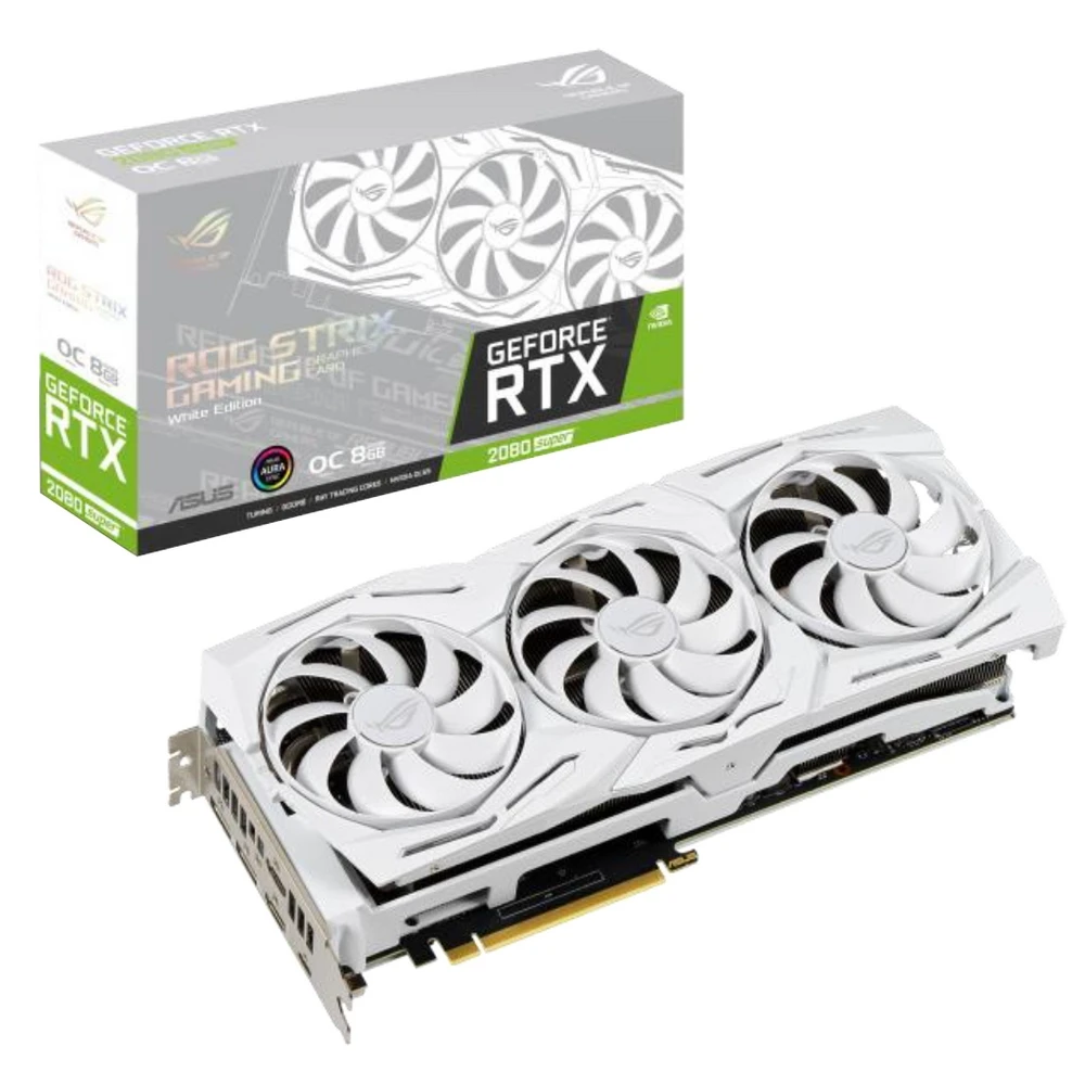 Видеокарта ASUS Strix nVidia GeForce RTX 2080 Super 1890MHz 8192MB 15496MHz 256 bit RTL [ROG STRIX RTX2080S O8G