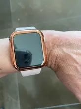 Funda protectora para apple Watch, funda de 44mm/40mm para iwatch de 42mm/38mm, accesorios de parachoques para apple watch series 6 5 4 3 SE