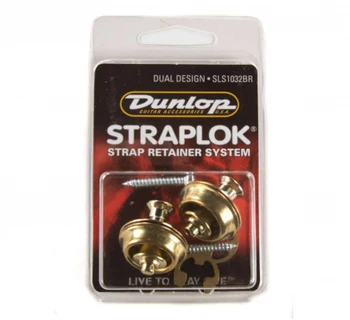 

Sls1032br straplok dual belt mount, bronze, 2 pcs, Dunlop