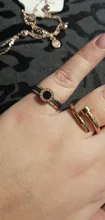 JeeMango-anillos de boda con números romanos para mujer, joyas de acero inoxidable de titanio y oro rosa, joyería JR19060
