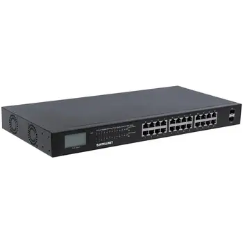 

I-SWHUB 24GPU - Gigabit Ethernet Switch 24 ports POE + with 2 SFP ports