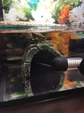 Aquarium Turtle Cave Fish-Hiding Reptile Hide Habitat-Decor Basking Landscaping