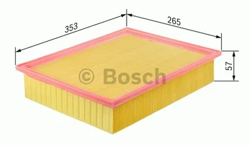 

BOSCH F026400055 AIR FILTER VOLKSWAGEN CRAFTER 30 / 35 / 50 2.5TDI SPRINTER II 315CDI 06>