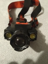 Headlamp Fishing-Headlight 18650 Battery Camping COB Led Use