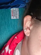 1 set CANNER 925 pendientes tipo botón de plata fina para las mujeres de circón de cristal pequeño mini pendiente pendientes para Piercing joyería brincos