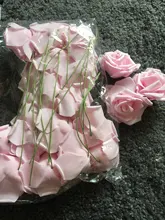8CM Flowers-Head Bride Bouquet Scrapbooking Foam Rose Artificial-Flowers Wedding-Decoration