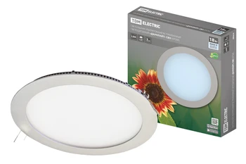 

Lamp ultra-thin recessed LED "Recessed" ITS (Chrome) 18 W 4000 K TDM