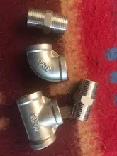 Female-Male Pipe-Fittings Threaded Stainless-Steel Fuel-Street SS304 And G1 3/4-External-Wire