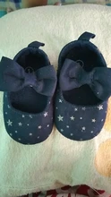 Caliente Infantil Niño niña cuna zapatos para bebé recién nacido niñas Bowknot suela suave de punto zapatos de estrella Casual para 0-18M