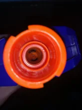 Dardos de juguete eléctrico para pistola de dardos para niños, balas de espuma de cabeza con agujero de 7,2 CM