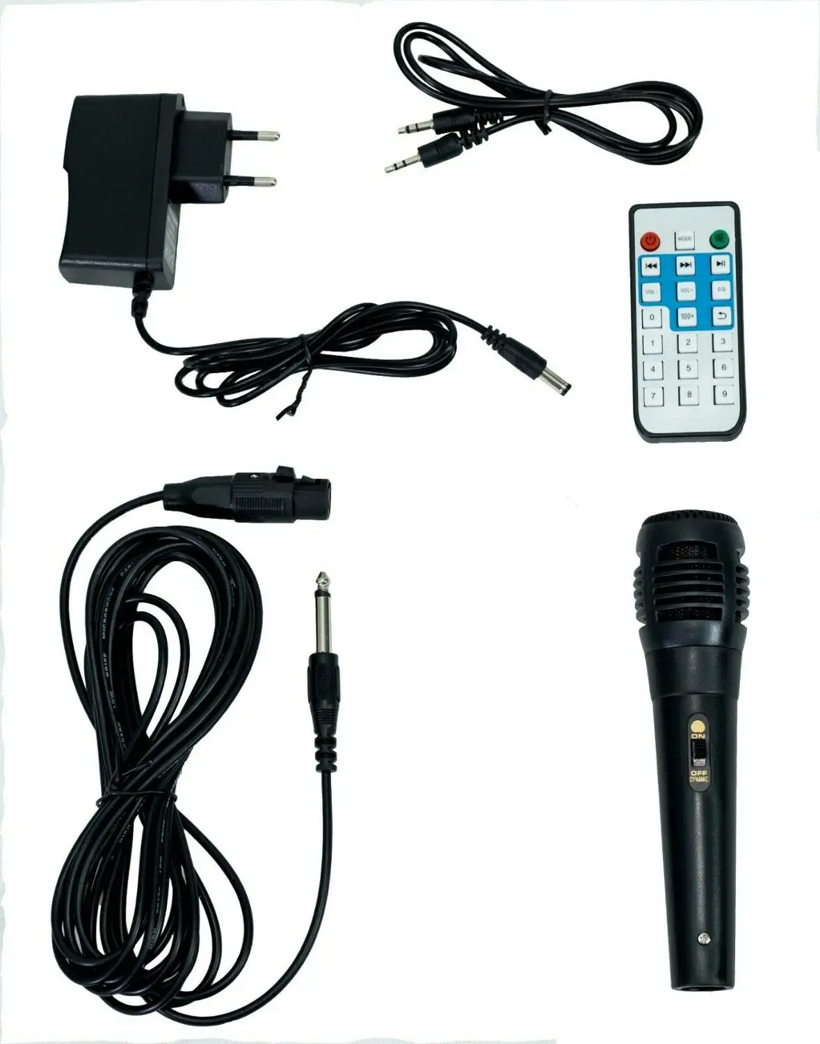 SPEAKER TROLLEY WITH WHEELS LAPTOP SPEAKERS USB BLUETOOTH KARAOKE LED 60W MP-TR1