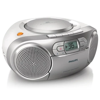 

Radio cassette Philips AZ127/12 FM 2W Silver