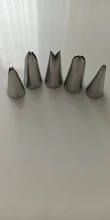 Cream-Tips Pastry-Tool Decorating-Tools Cupcake Rose-Petal Icing-Piping-Nozzles Steel