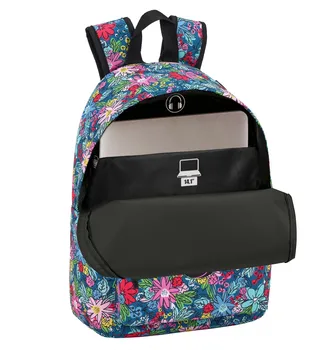 

Backpack for laptop 14,1 "MOOS FLOWER