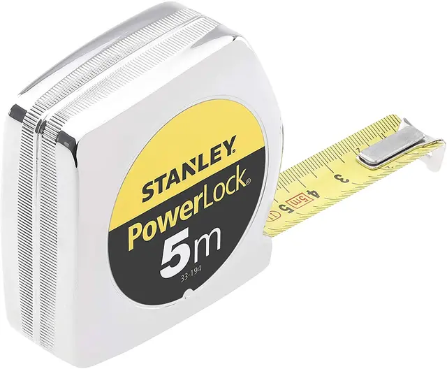 STANLEY flexometer of various sizes: 3m, 5m and 8m / 1-30-687 1-30-697  1-30-675 0-33-194 steel tape flexometer Tylon power Indispensable  professional meter in each tool box - AliExpress