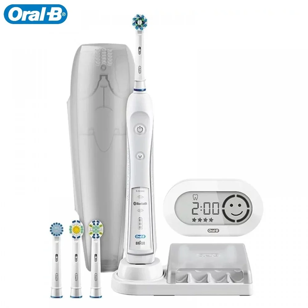 Made In Germany Oral B Genius Black Pro 9000 Electric Rechargeable Toothbrush Designed By Braun Buy Cheap In An Online Store With Delivery Price Comparison Specifications Photos And Customer Reviews