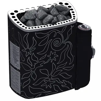 

Electric oven Sawo Dragonfire, scandifire sca-60nb-drf-bl-p-c (6 kW, built-in remote control, stainless steel)