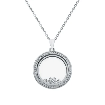

Silver Pendant with cubic zirconia sunlight sample 925