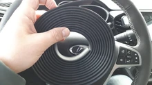 Tira de sellado para puerta de coche EPDM, aislamiento acústico antipolvo e insonorizado, 4 metros, grande, D, Z, forma P, B, tipo 3M