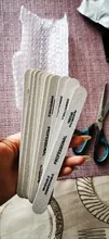 10 unids/lote papel de lija lima de uñas para uñas de gel 180/240 manicura profesional de pedicura de doble cara conjunto de limas de uñas herramientas