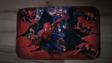 Alfombrillas de bienvenida con estampado de Spiderman para niños, Felpudo de cocina, baño, sala de estar, 60x40cm
