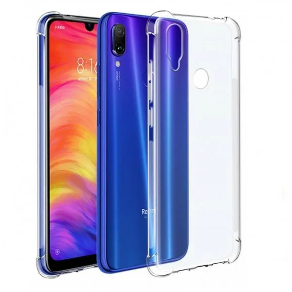 Гелевый Чехол-подставка для Xiaomi Note Redmi 7 | усиленные углы антистатические антиударные края