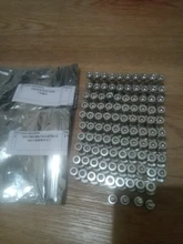 Tornillo de cabeza Allen de perfil bajo y delgado, Din7984 perno hexagonal de acero inoxidable, M3, M4, M5, M6, 304 A2-70, L = 4-40mm