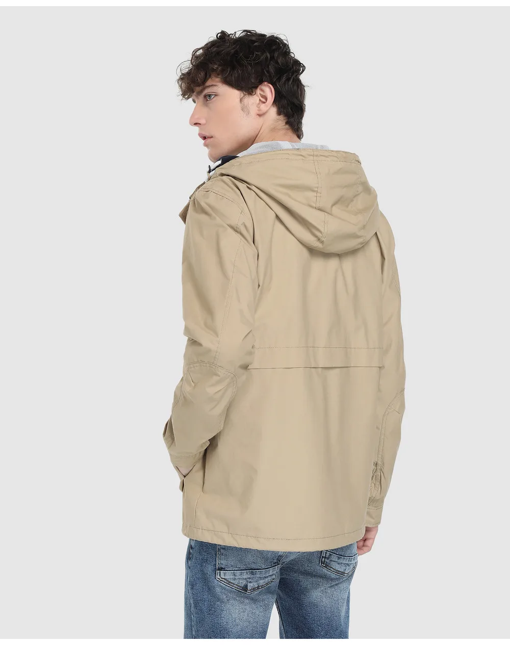 Parka de hombre natural con capucha - AliExpress Ropa de hombre