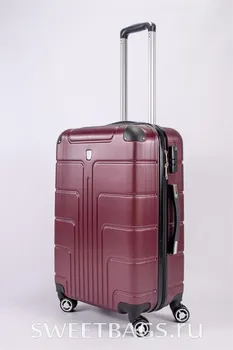 

Suitcase medium pc wine red