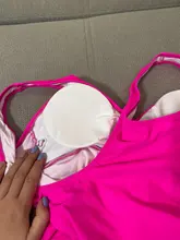 Bañador de una pieza para mujer, traje de baño de leopardo, Monokini de realce, Sexy, con cuello en V, de una pieza, 2021