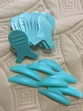 10 Uds elevador de pestañas cepillo de extensión de pestañas suministros de pestañas permanente Mini Y forma de peine cepillo de pestañas extensión limpio herramientas