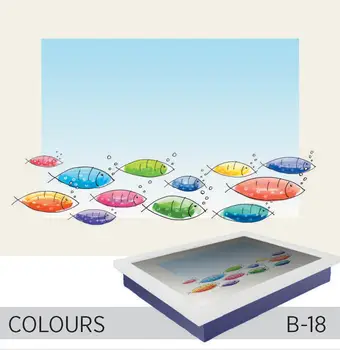 

Funny Design Knee Pad With Tray - Colours