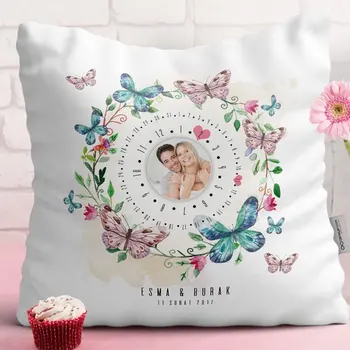 

Personalized Infinity Maya Calendar White Pillow-3