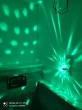 Luz LED USB para discoteca y escenario, bola de luz portátil para fiesta familiar, barra de luz colorida, lámpara de efecto de escenario para discoteca, iluminación para teléfono móvil, novedad