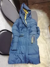 Women Jacket Collection Winter Parka Windproof Coat-Length New MIEGOFCE Contrast-Design