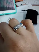 925 plata esterlina anillo abierto anillos para las mujeres INS nicho Irregular ola de arena superficie de fideos Original cumpleaños fiesta regalo