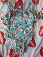 Girls Swimwear Beach-Wear Bathing-Suit-St146mix One-Piece Kids for 2--12year Swimsuit