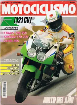 

Magazine Motorcycling Not. 1197. January 1991