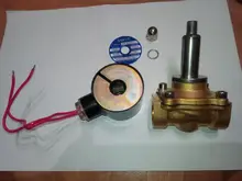 Solenoid-Valve Water-Oil DN20 DN25 Electric DN15 220V DN6 DN8 BSP for Air 12V 24V 1-1/2-N/C