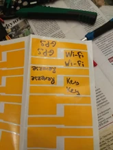 Cable-Labels Wire Marking-Network Laser-Printer-Sticker Electric Waterproof Organizers