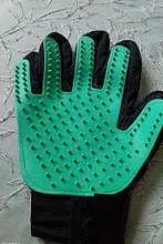 Grooming-Glove Pet-Hair Deshedding-Brush Cat Cleaning Wool Animal 