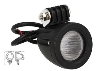 

Tail Light round Led Work Light Worklight daytime running lights 12V 24V Cob 10W Cree IP67 white